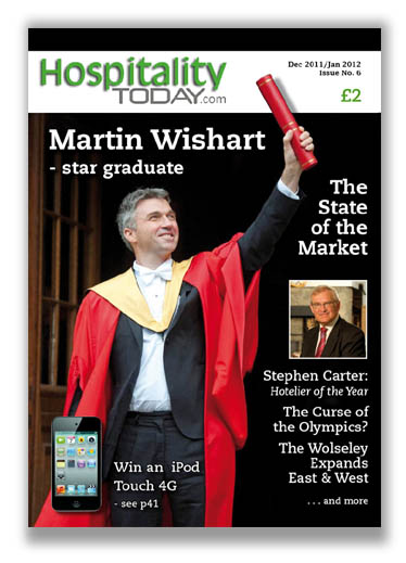 Hospitality Today magazine, for owners of hospitality businesses