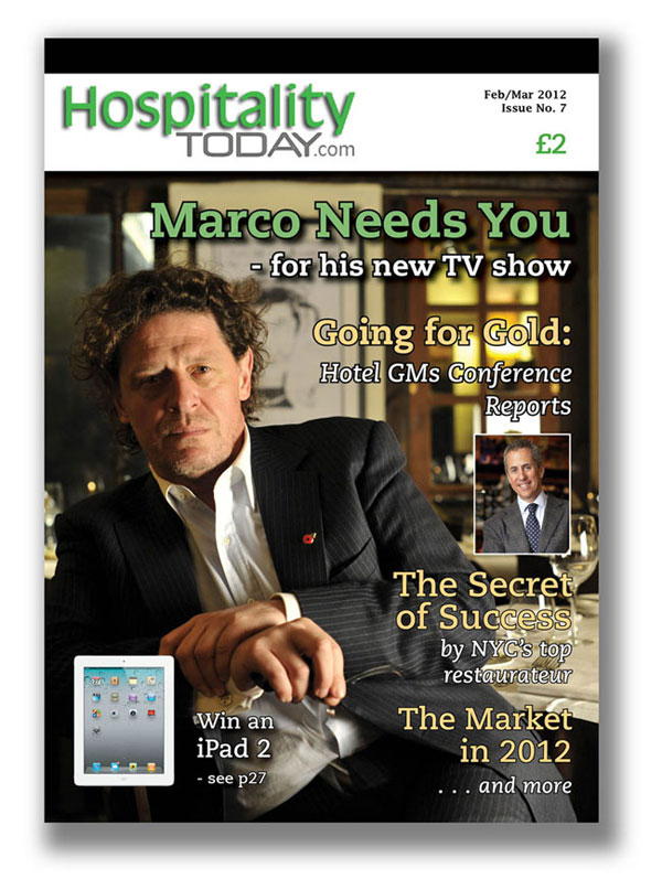 Hospitality Today magazine, for owners of hospitality businesses
